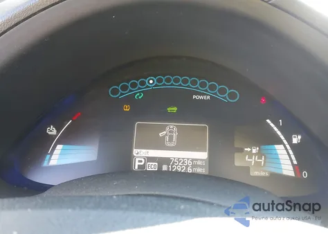 2015 Nissan Leaf S z USA, uszkodzony, nr VIN 1N4AZ0CP4FC311138